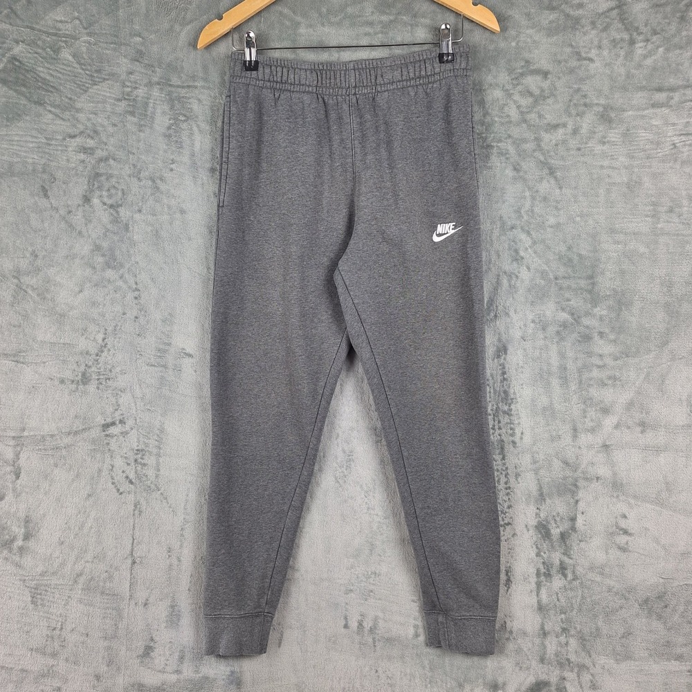 Nike Joggers Mens Small Sportswear Club Fleece Athletic Athleisure Sweatpants
